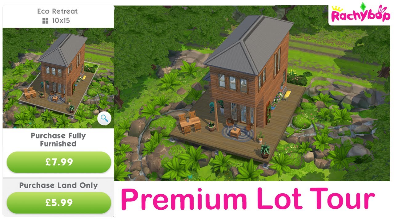 NEW Tiny Eco Retreat Premium House Lot : r/SimsMobile