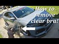 Update on the civic and hood Clear bra removal