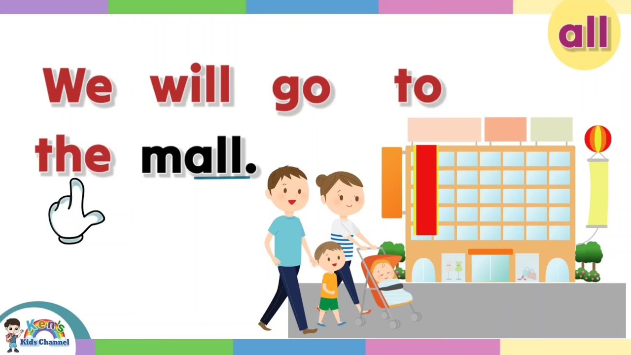 Learn to Read Simple Sentences | English Reading Lesson for Nursery and ...