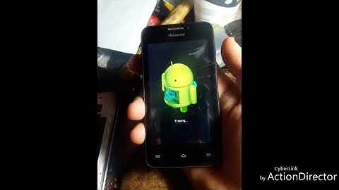 how to open pattern lock hisense u601s