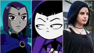 Evolution of Raven in Cartoons, shows, and movies. (2003-2020)