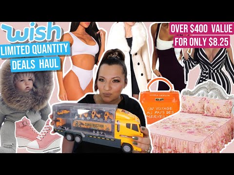 Wish Limited Quantity Deals Haul Part 7 | Another Tip On How To Win Big!|