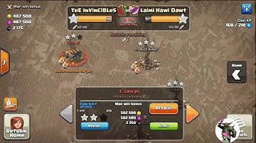 Th 9 Live War Attack 2 (GoLaLoon) Failed