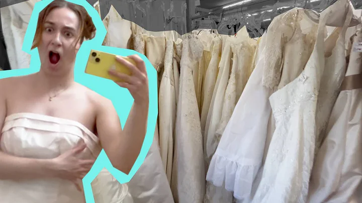 i found my Dream WEDDING DRESS at the THRIFT STORE and they didnt let me buy it... 💔