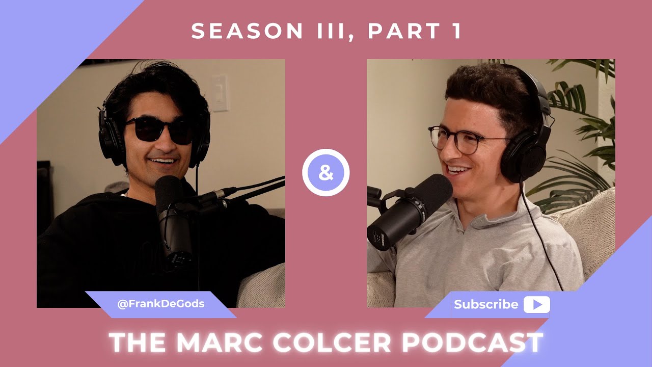 Colcer DeGods Season III, Pt. 1 w/ Frank DeGods - (NFT Founder Series) - YouTube