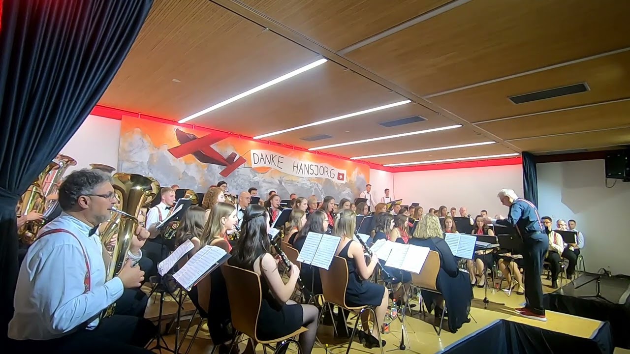 Musikverein Birndorf Jahreskonzert 2022 mit dem Titel Glacier Express