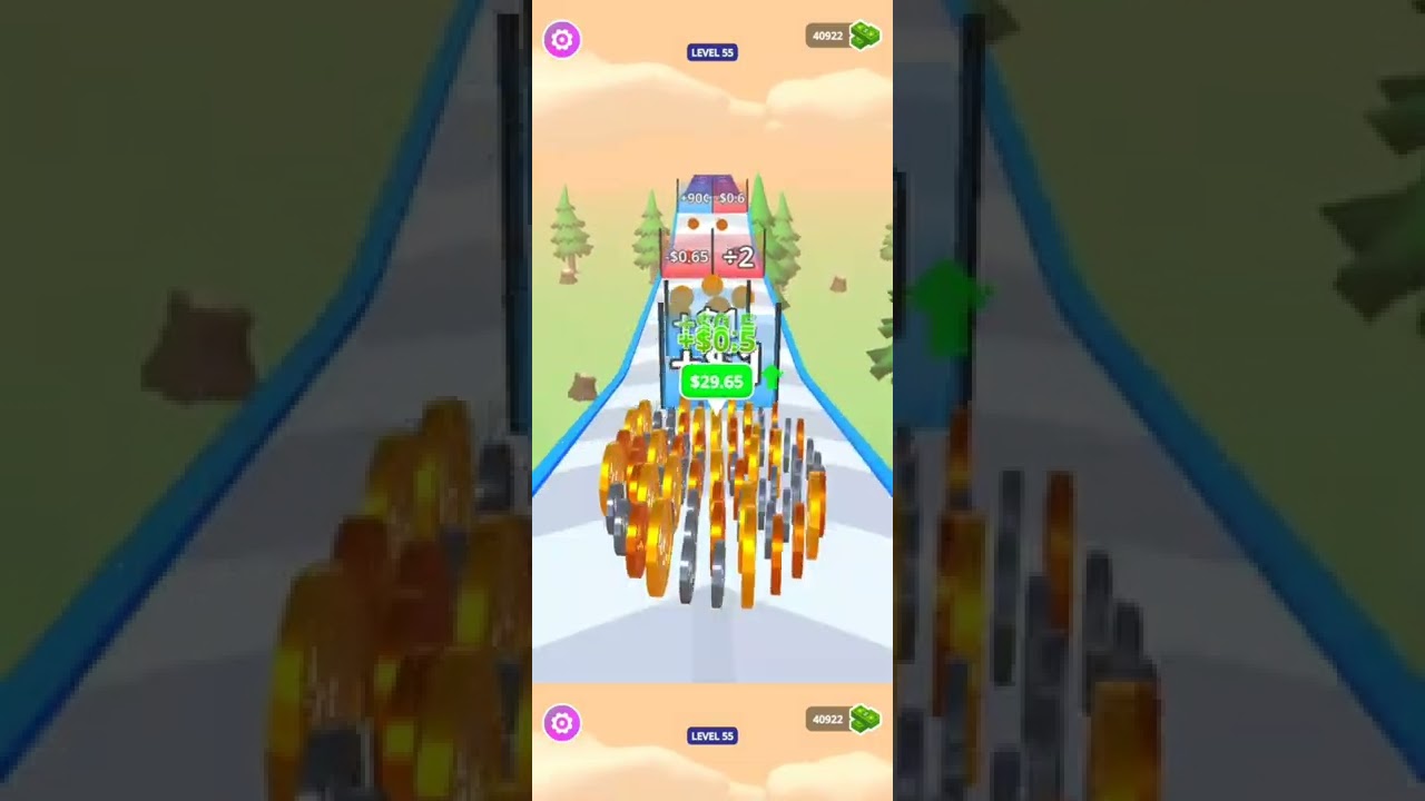 MAX LEVEL In Money Rush 3D! all levels game play