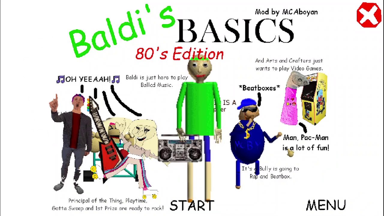 It's Better!  Principal of this thing Helps Player 2.0 [Baldi's Basics Mod]  from gamebanana baldis basics Watch Video 