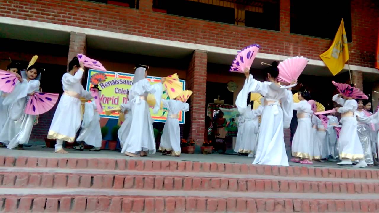 Inter House Dance Competition on World Dance Day Celebration - YouTube