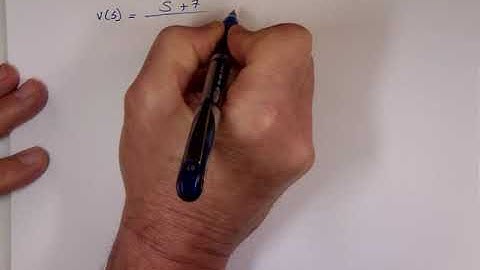 Inverse Laplace with Complex Roots