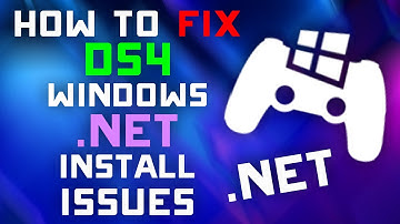 How to Fix DS4 Windows not Detecting .NET 5.0 is Installed - Windows 10