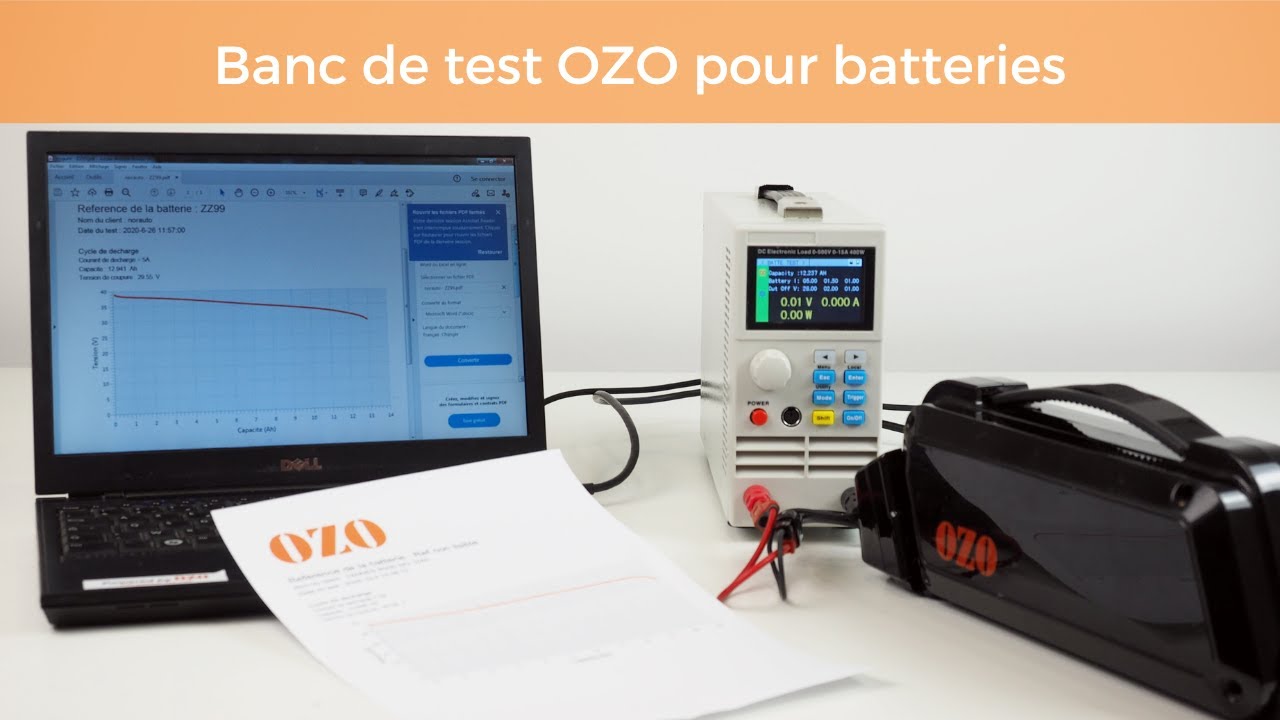 Module de Mesure de la Capacité de la Batterie Testeur de Décharge Testeur  de Capacité de la Batterie Testeur de Capacité de la Batterie Testeur de  Décharge Testeur de la Batterie au