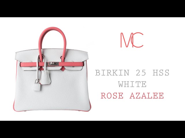 Hermes Birkin HSS 30 Bag Rose Azalee Rose Jaipur Epsom Brushed Palladium  Hardware