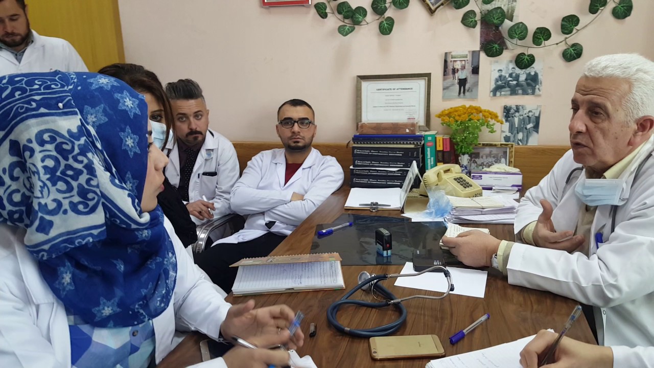 Clinical examination by Dr.  Hamzah