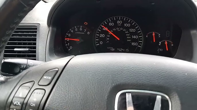 Honda Odyssey Tcs Light