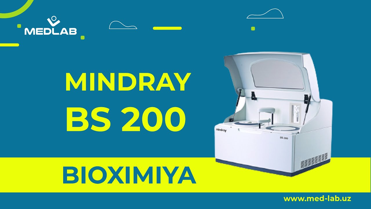 Avtomatik bioximik analizator Mindray BS 200/Автоматический