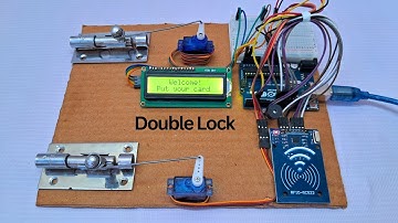 How to make RFID door lock system using arduino | RFID door lock | Arduino project