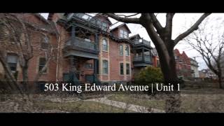 1-503 King Edward Avenue - 2 Bedroom 3 Storey Townhome For Sale - Sandy Hill Ottawa