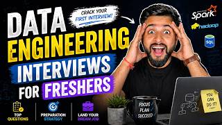 Crack Data Engineering Interviews GUARANTEED 😱 | Freshers Questions That Get You Hired (2026)