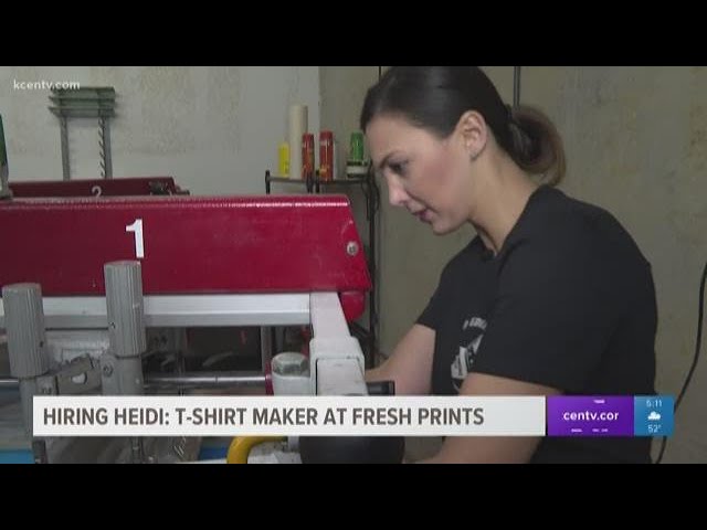 Hiring Heidi: T-Shirt maker at Fresh Prints 