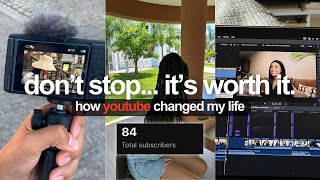 how YOUTUBE CHANGED MY LIFE (with less than 500 subscribers) | My YouTube Journey