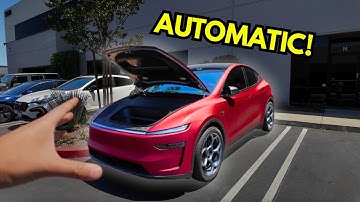 Installing a Powered Frunk on New 2026 Tesla Model Y *AMAZING Juniper
