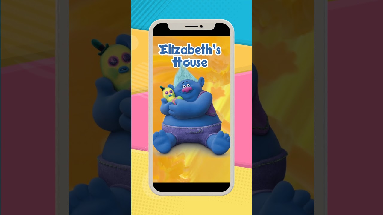 Trolls Video Invitation