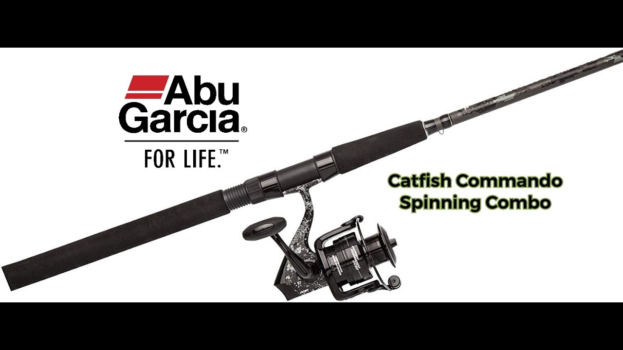 Abu Garcia - Catfish Commando Spinning Combo (Product Review) by Kickin'  Bass TV! 