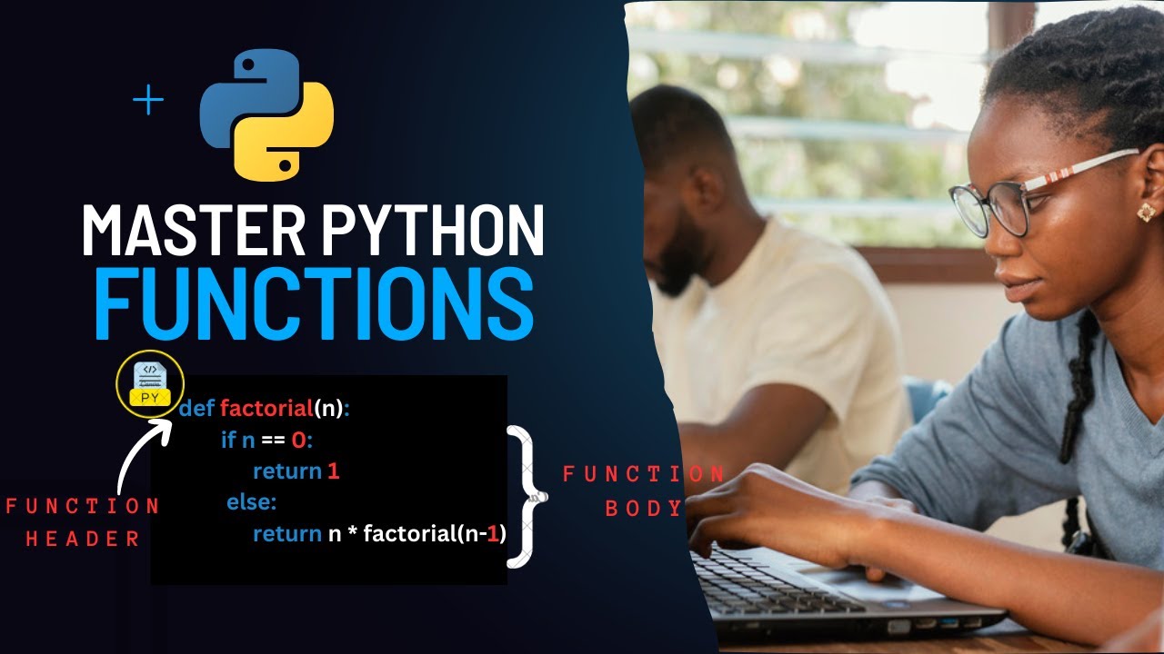 How to use Python FUNCTIONS (Master Python in 30 days) #5 - YouTube
