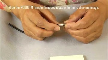 How to Use the 5001517SET Threaded Magnetic Clasp