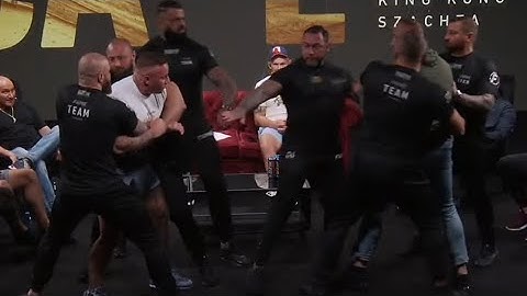 Denis Załęcki vs Minda awantura ( fame MMA Cage Wardęga Friz wataha Kazik Soroko Gortat)