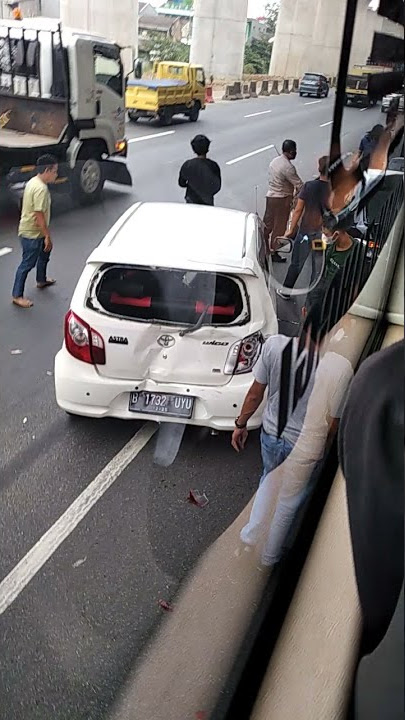 ngeri.... Detik2 tabrakan beruntun Alfaruq mr gaplek.Smoga di permudah dalam urusannya aminnn