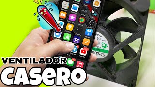 Como hacer un ventilador Casero para celulares Android iPhone iPad y Tablet