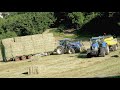 New Holland T7070 - T6.180 - LM9.35 | Vanara 10,2 m. 4 assi | Pressatura fieno 2020