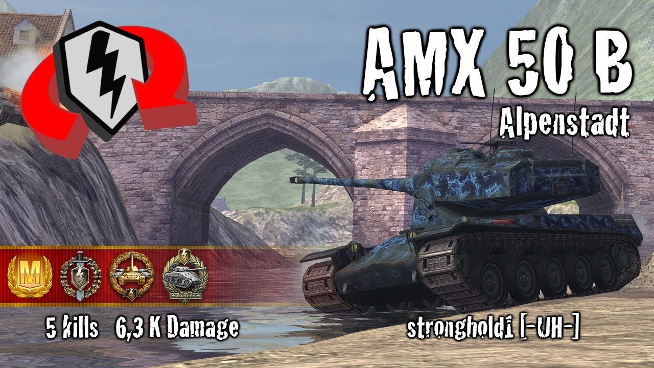 wotblitz bonus codes WoT Blitz AMX 50 B - 5 Kills 6,3k Damage Replay