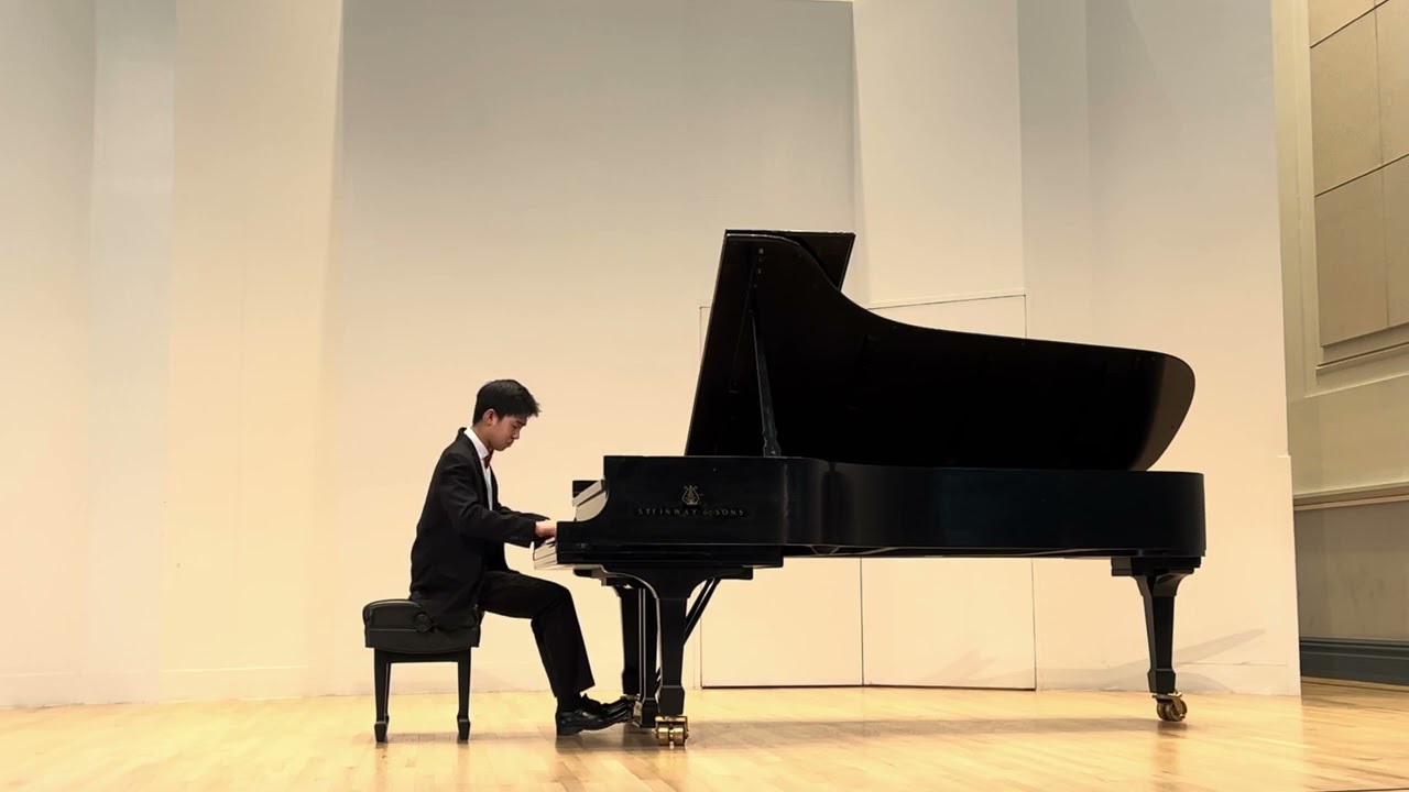 15-year Cary's Wonderful Performance of Liszt's Sonetto 104 del Petrarca 