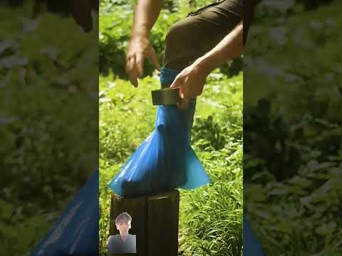 Survival skills: A great idea with ducttape #survival #lifehacks #camping