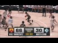 HIGHLIGHTS: 5-star North Carolina signee Caleb Wilson GOES OFF in Georgia state championship game 🏀
