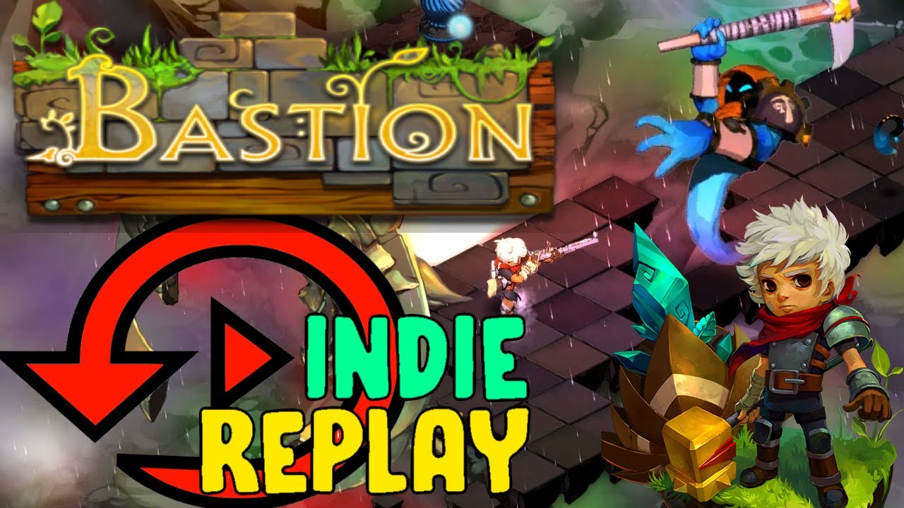 REPLAYING BASTION FOR NINTENDO SWITCH GAMEPLAY (TOP DOWN ACTION RPG) INDIE REPLAY