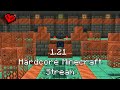 🔴Chill Minecraft Hardcore 1.21 Stream🔴(Please Join)