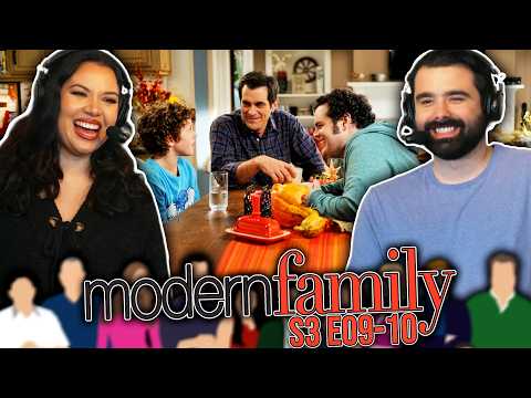 We Watched MODERN FAMILY SEASON 3 EPISODE 9 AND 10 For the FIRST TIME! PUNKIN CHUNKIN