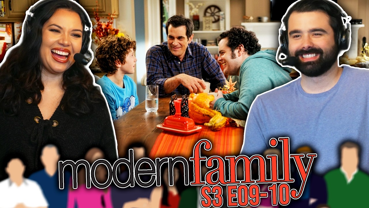 We Watched MODERN FAMILY SEASON 3 EPISODE 9 AND 10 For the FIRST TIME! PUNKIN CHUNKIN