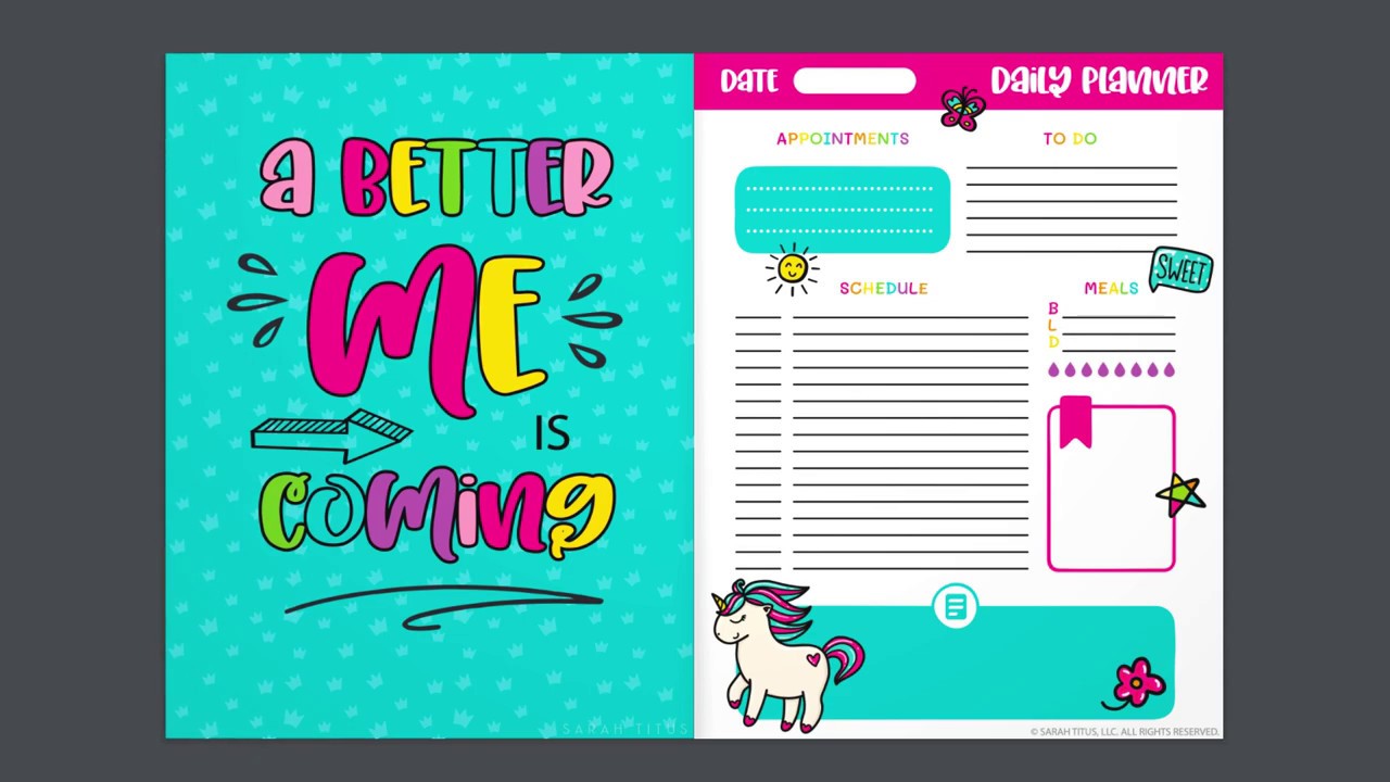 Habit Tracker Planner | Sarah Titus