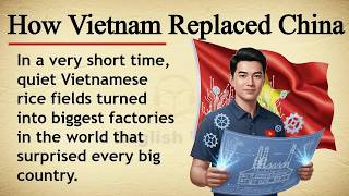How Vietnam Replaced Chinese Manufacturing ｜ 🇻🇳🏭 Learn English Through Story Level 3 ｜ Graded