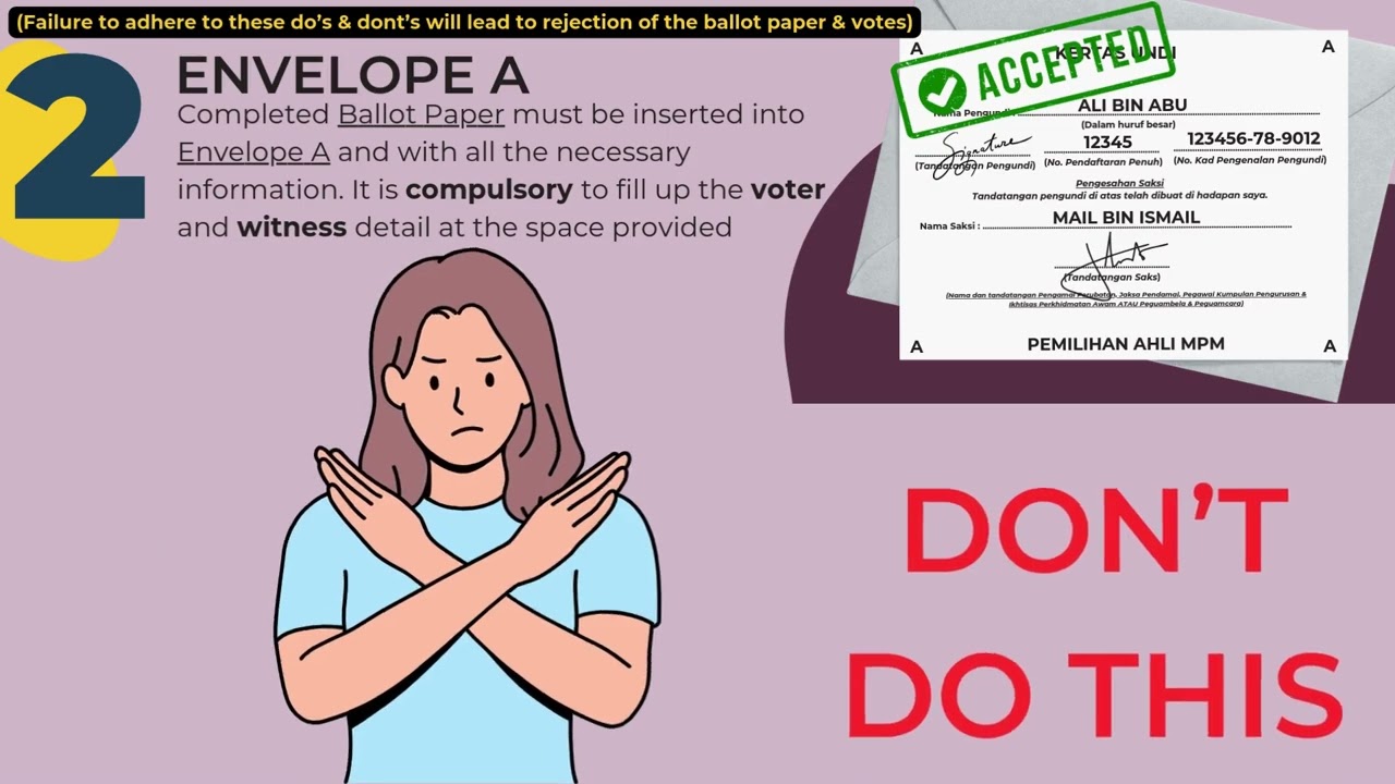 REJECTED ELECTION VOTES VIDEO