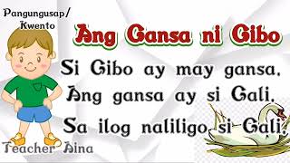 MARUNGKO APPROACH /ARALIN 17 LETRANG Gg / Teacher Aina