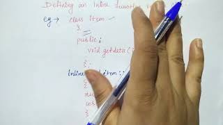 inline function in c++ in hindi | outside the class| Object oriented C++ | Lec-59 | Niharika panda