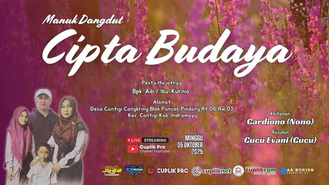 LIVE MANUK DANGDUT CIPTA BUDAYA | CANTIGI CANGKRING, 05 OKTOBER 2025