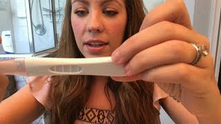 LIVE PREGNANCY TEST RESULTS | TTC BABY #2
