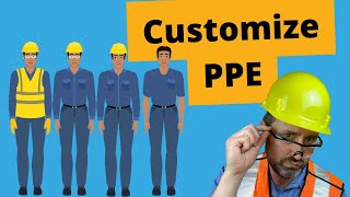 Add & Remove PPE to Illustrated Characters